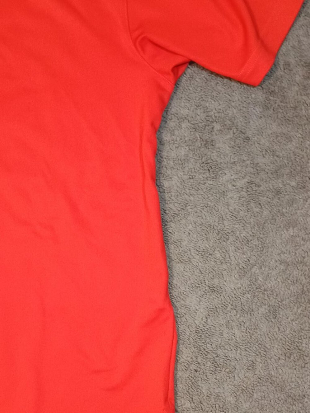 Under Armour/Polo Shirt/Men Large Orange HeatGear Performance Golf Athletic Wear - Picture 6 of 7